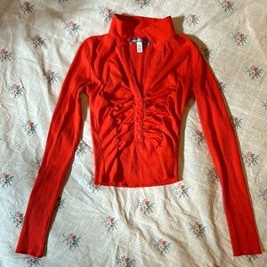 Red Urban Outfitters top, XS, lightly used condition